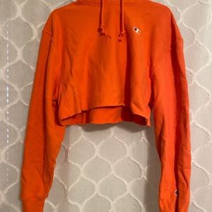 Champion cropped hoodie